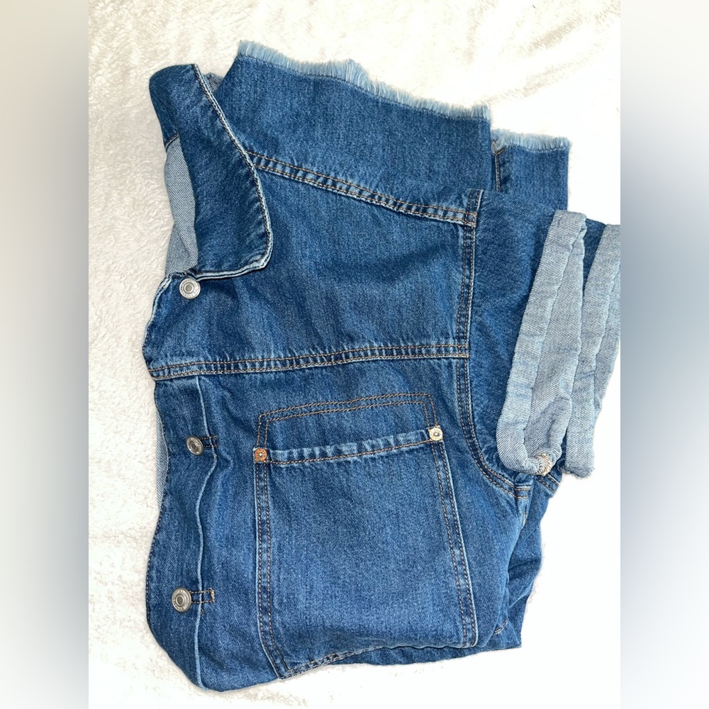 We The Free Light Blue Denim Jumpsuit - Picture 9 of 9